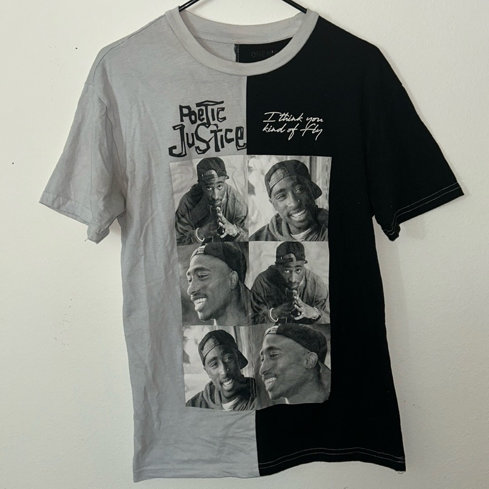 Women’s Poetic Justice T-Shirt Size Medium